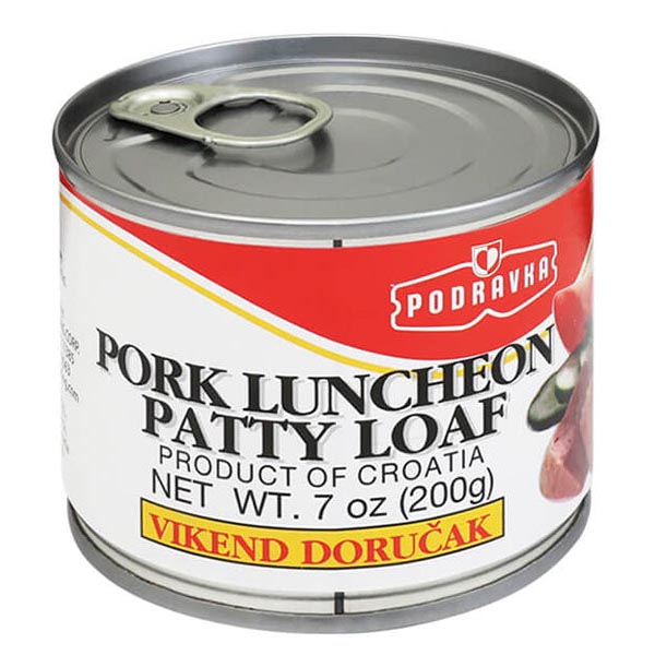 Canned Meat Pork Luncheon Patty – 7.05 oz (200gr)